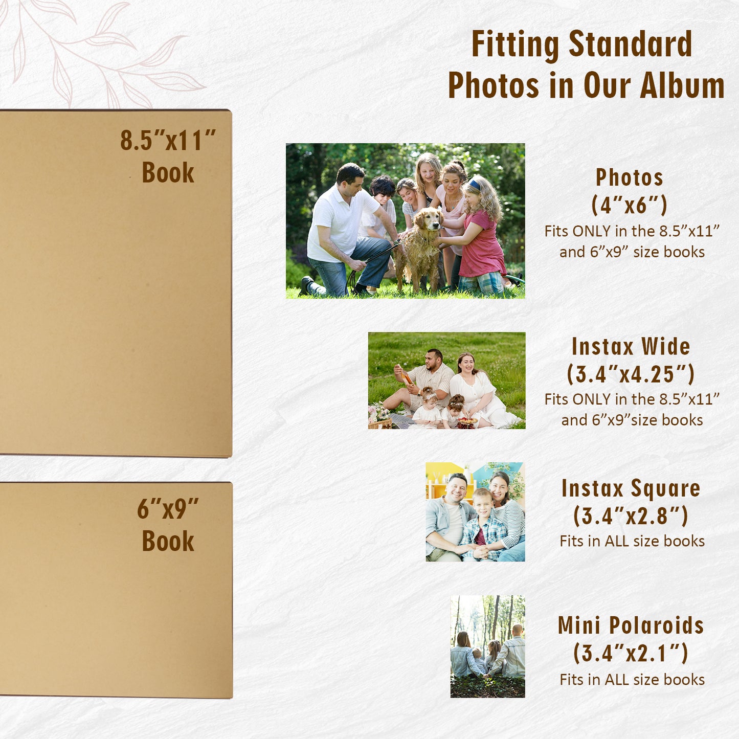Personalized Family Photo Album โ Hummingbird & Floral Engraved Wooden Cover