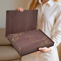 Wooden Wedding Guest Book - Photo Album - Wedding Decor