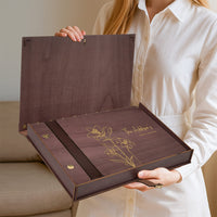 Personalized Memory Photo Album - Memorial Guest Book