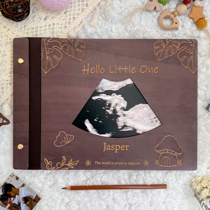 Personalized Baby Photo Album - Custom First Year Photo Album