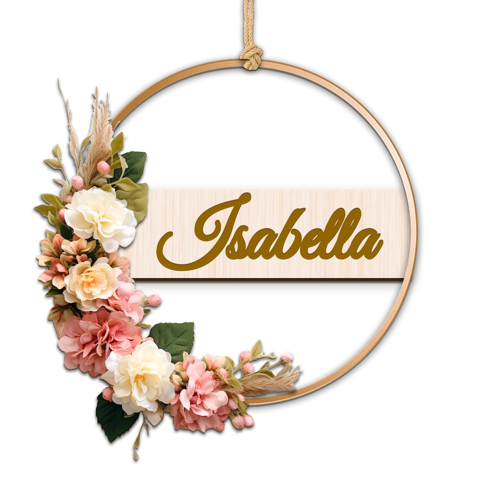 Personalized Handmade Wreath