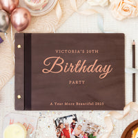 Personalized Memory Photo Album – Birthday Keepsake Book