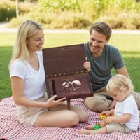 Personalized Family Photo Album – Heart Cutout Wood Cover