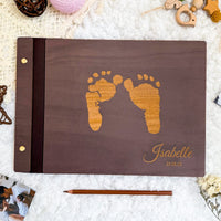 Personalized Baby Photo Album - Baby Girl Gift for New Parent