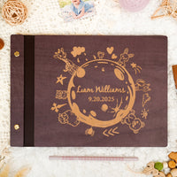 Personalized Baby Photo Album - Around the World with Animals