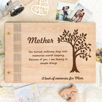 Wooden Photo Album – Mother’s Love Tree