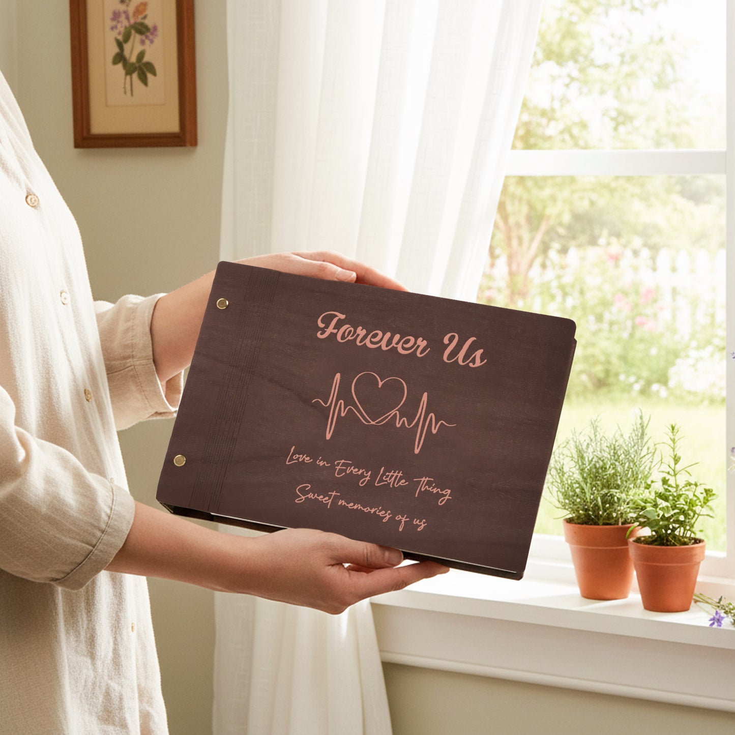 Wooden Photo Album – Forever Us