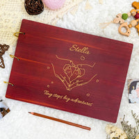 Personalized Baby Photo Album - Baby Keepsake Album