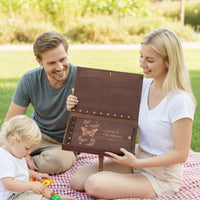 Personalized Family Photo Album – Elegant Butterfly Engraved Photo Book