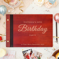 Personalized Memory Photo Album – Birthday Keepsake Book