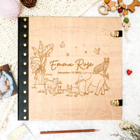 Personalized Baby Photo Album - Wild Safari Edition