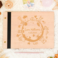 Personalized Baby Photo Album - Around the World with Animals