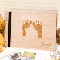 Personalized Baby Photo Album - Baby Girl Gift for New Parent