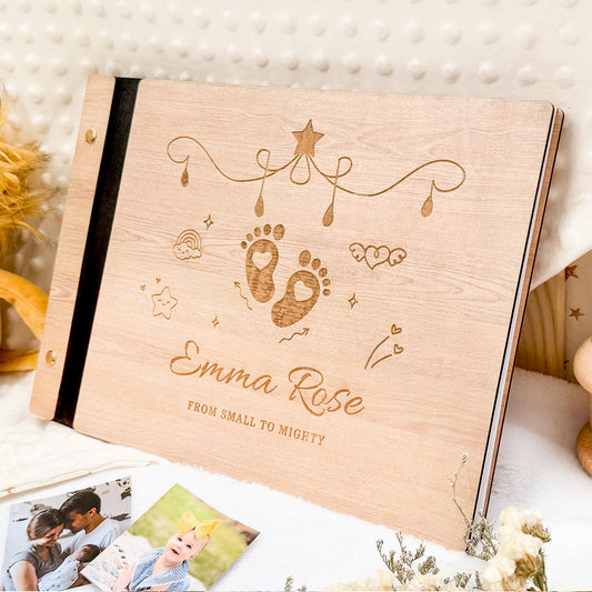 Personalized Baby Memory Book-Baby Photo Album Custom