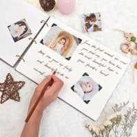 Personalized Baby Photo Album - Baby Keepsake Album