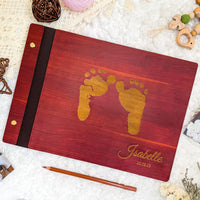 Personalized Baby Photo Album - Baby Girl Gift for New Parent