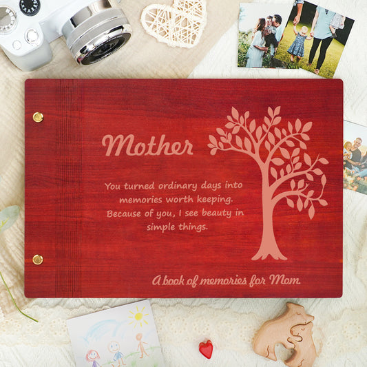 Wooden Photo Album – Mother’s Love Tree