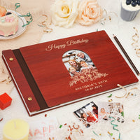 Personalized Memory Photo Album – Floral Arch Frame