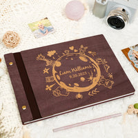 Personalized Baby Photo Album - Around the World with Animals