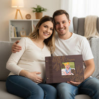Baby Photo Album - Wooden Baby Scrapbook