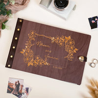 Wedding Photo Album - Wooden Polaroid Photo Album