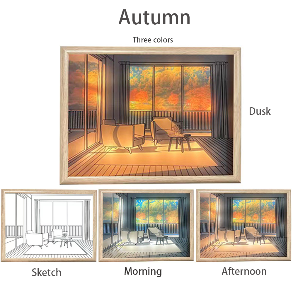 Autumn Light Art Painting