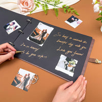 Wedding Photo Album - Wooden Polaroid Photo Album