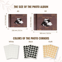 Personalized Baby Photo Album - Custom First Year Photo Album