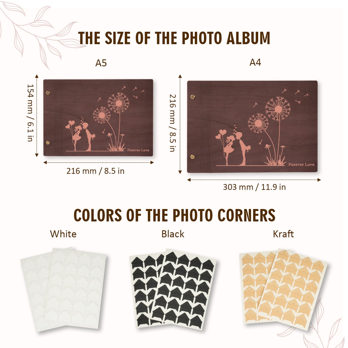 Personalized Photo Album – Forever Love