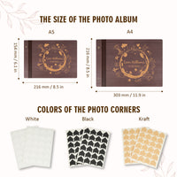 Personalized Baby Photo Album - Around the World with Animals