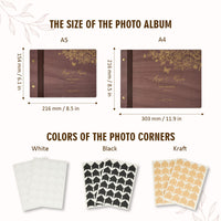 Personalized Photo Album - Wedding Gift Ideas for couple