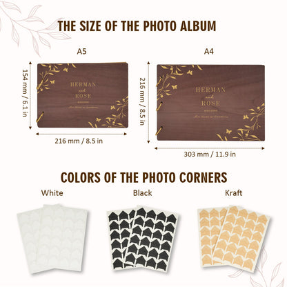 Wooden Wedding Guest Book - Photo Album - Wedding Decor