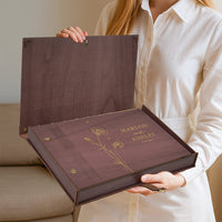Personalized Wooden Wedding Guest Book - Wedding Photo Album