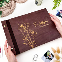 Personalized Memory Photo Album - Memorial Guest Book