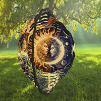 Sun & Moon Wind Spinner