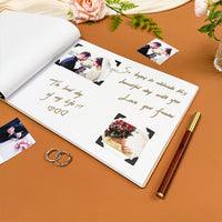 Personalized Wooden Wedding Guest Book - Wedding Photo Album