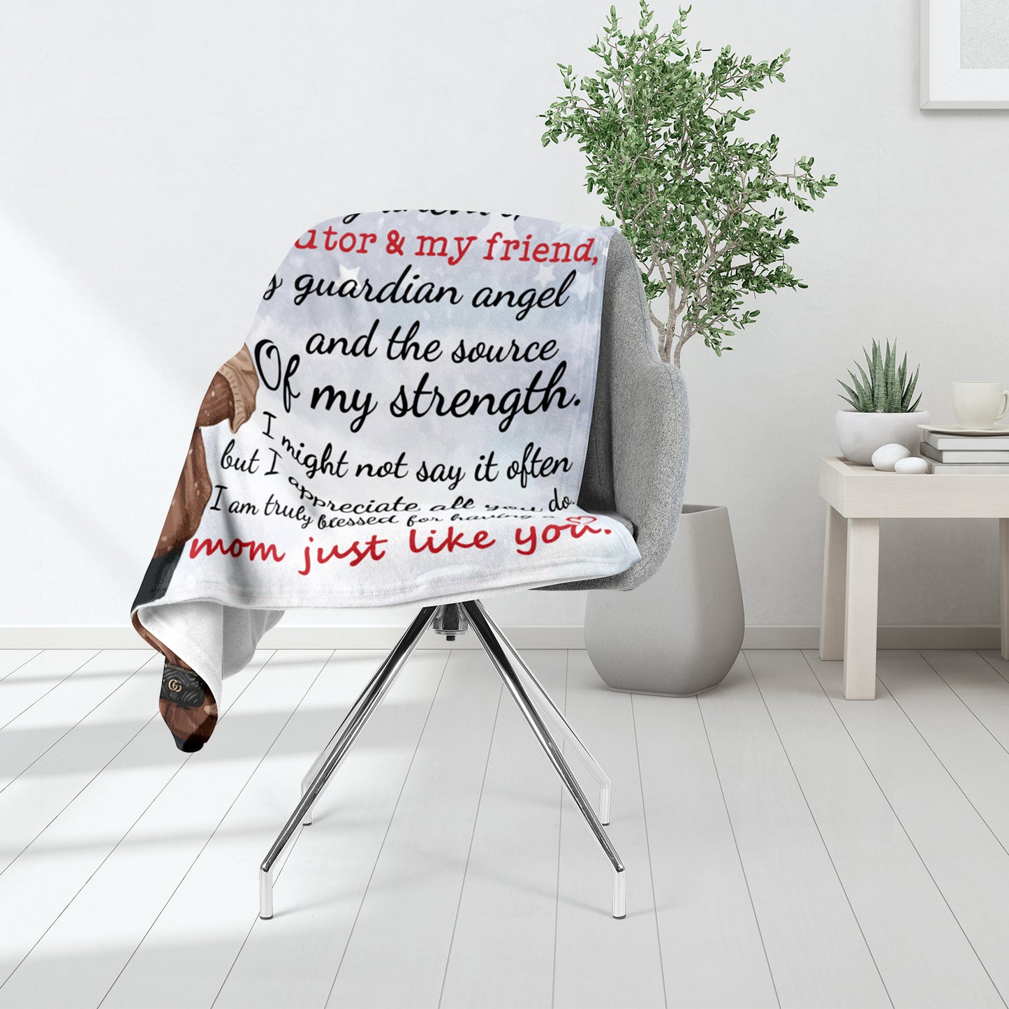 A letter to my dear mother-Blanket Gift For Mam,Soft Flannel Blanket Gift for Mather's Day Birthday From Son Daughter