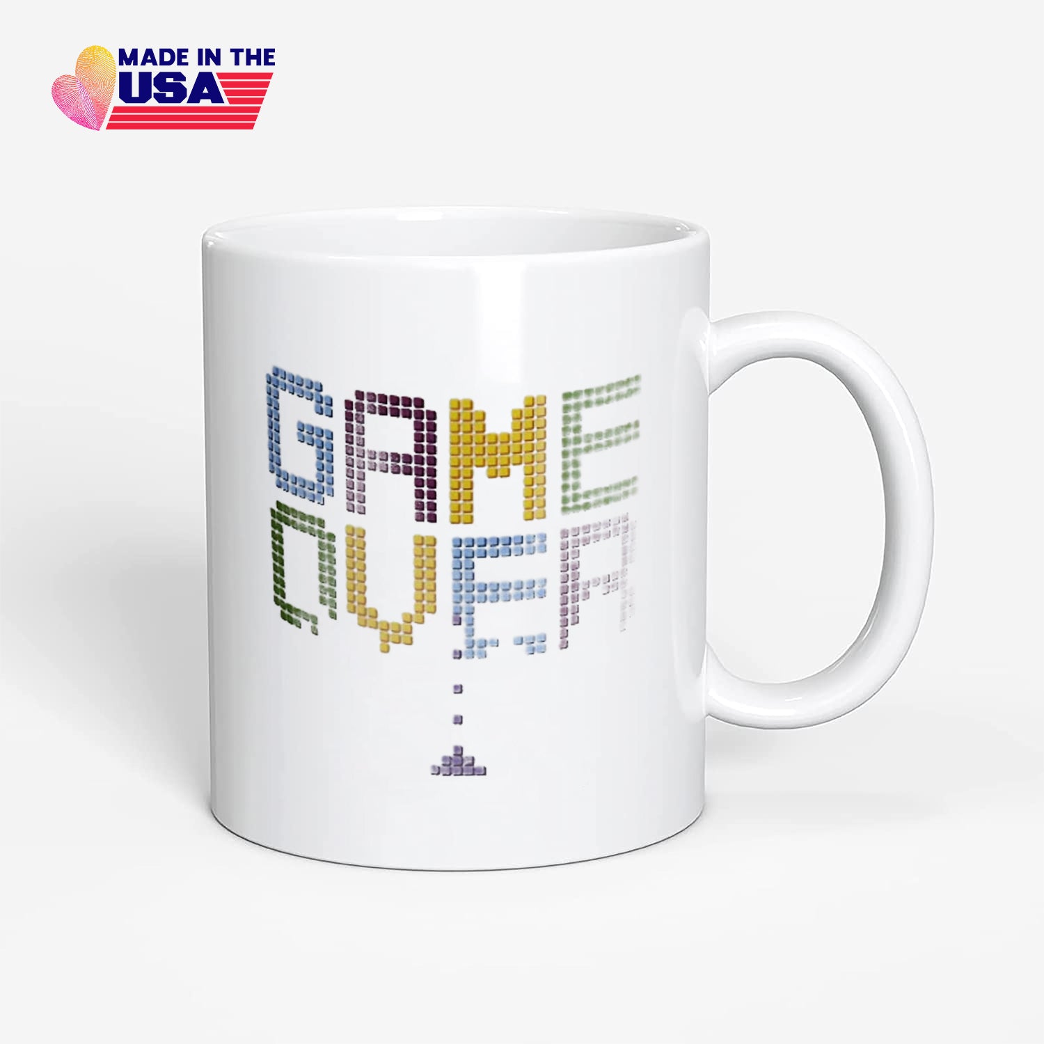 GAME OVER Coffee mug,Gift for game lover, Gife for brother, sister, friend, game coffee mug