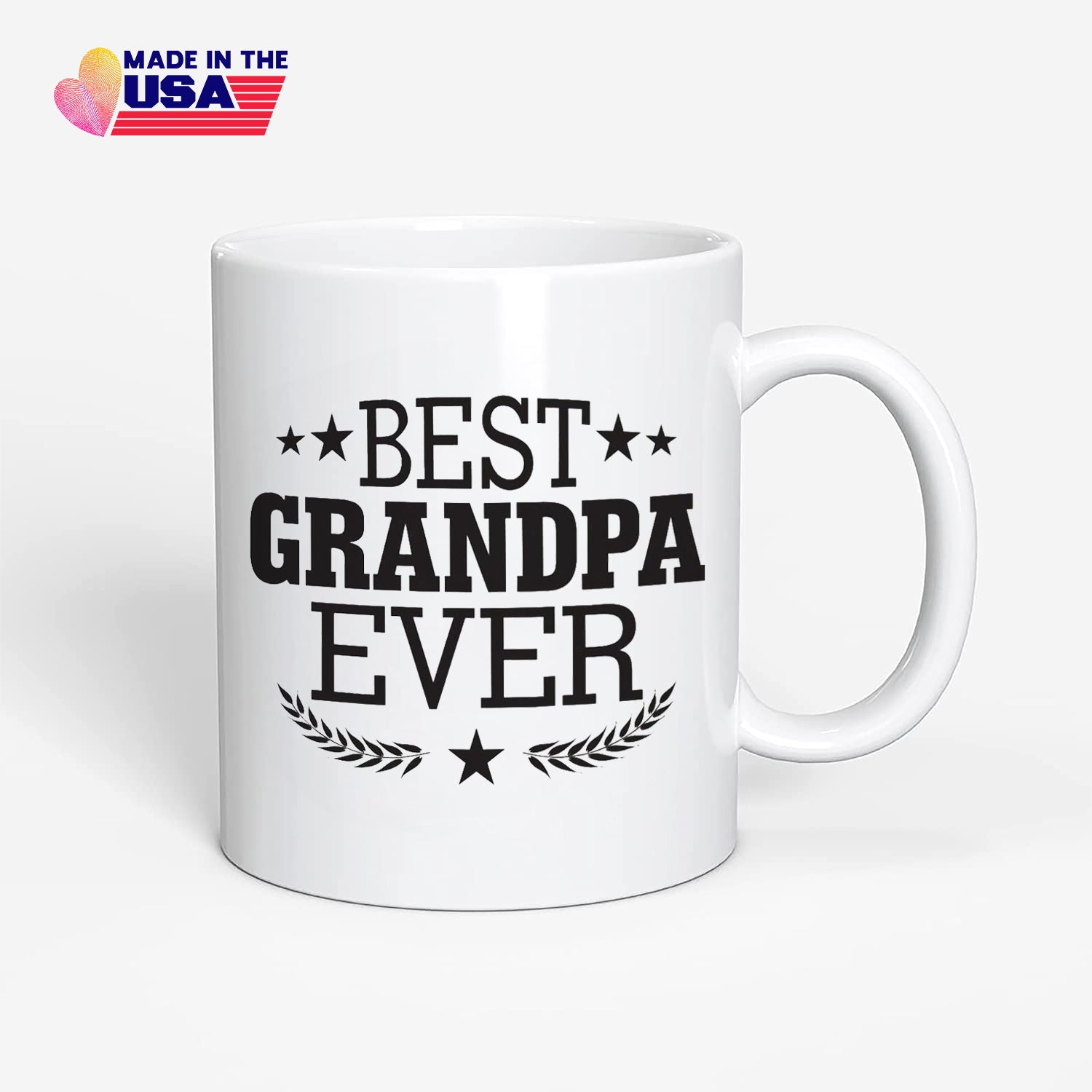 Best Grandpa Ever Coffee Mug, Best Grandpa Gifts from Grangddaughter, Grandson, Gift for Grandpa birthday