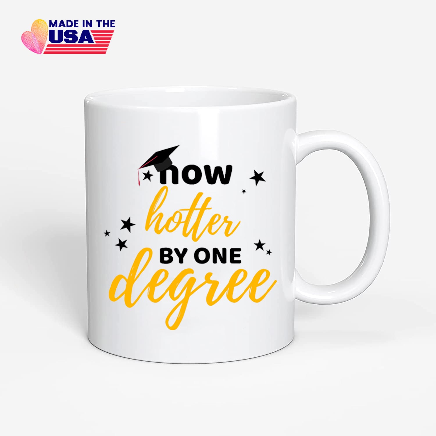 Now Hottrr By One Degree Mug-Best Graduation Season Gifts for Sister or Brother, Gift for Kid From Parents, Grandparents