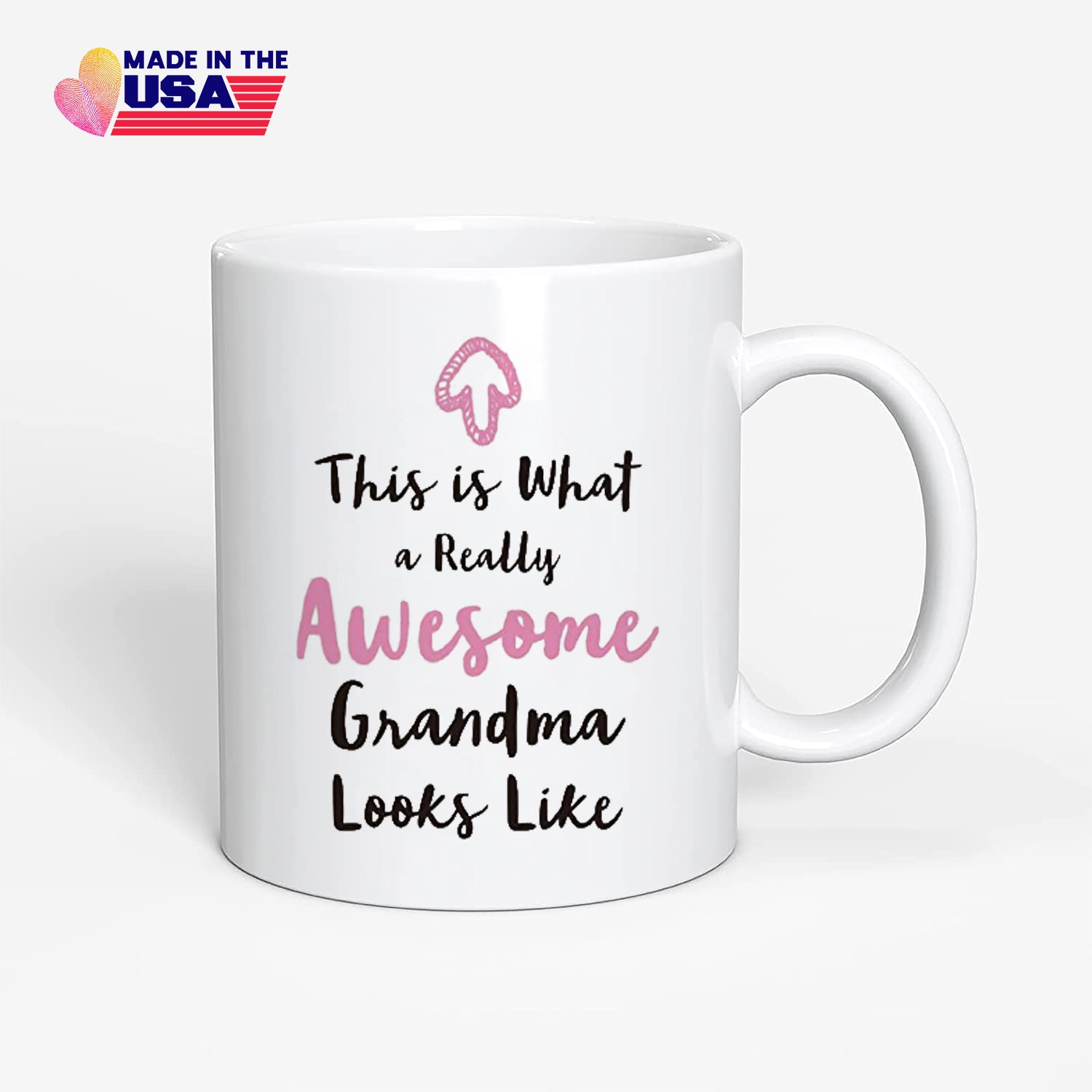 This Is What a Really Awesome Grandma Looks Like, Coffee Mug Gifts From Grandson Granddaughter