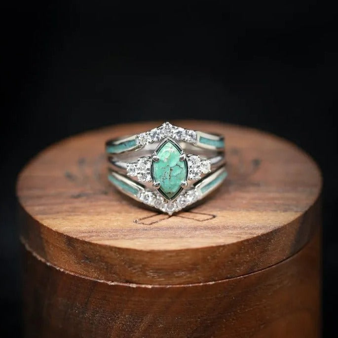 Sterling Silver Natural Opal Ring