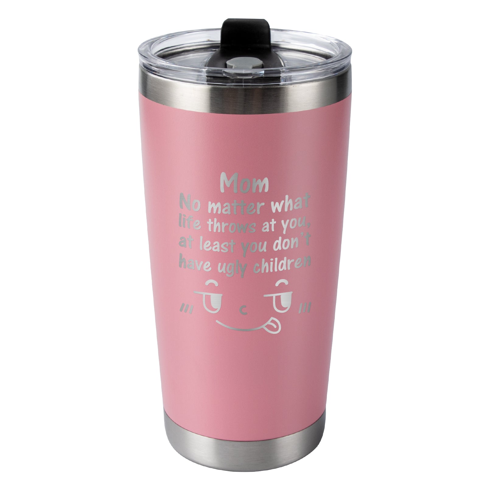 Gifts for Mom from Daughter, Son - Funny Mom Gifts - Mom Christmas Gifts,  Birthday Gifts for Mom - 20oz Ugly Children Stainless Steel Tumbler