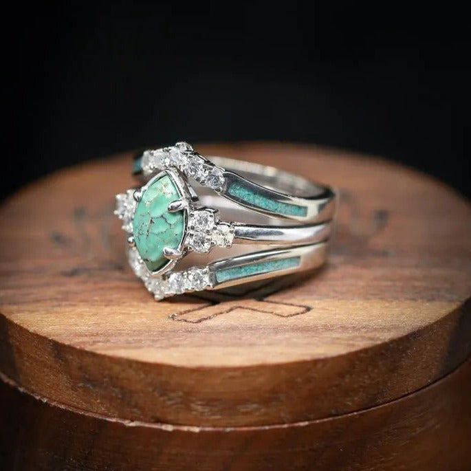 Sterling Silver Natural Opal Ring