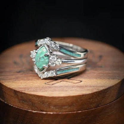 Sterling Silver Natural Opal Ring