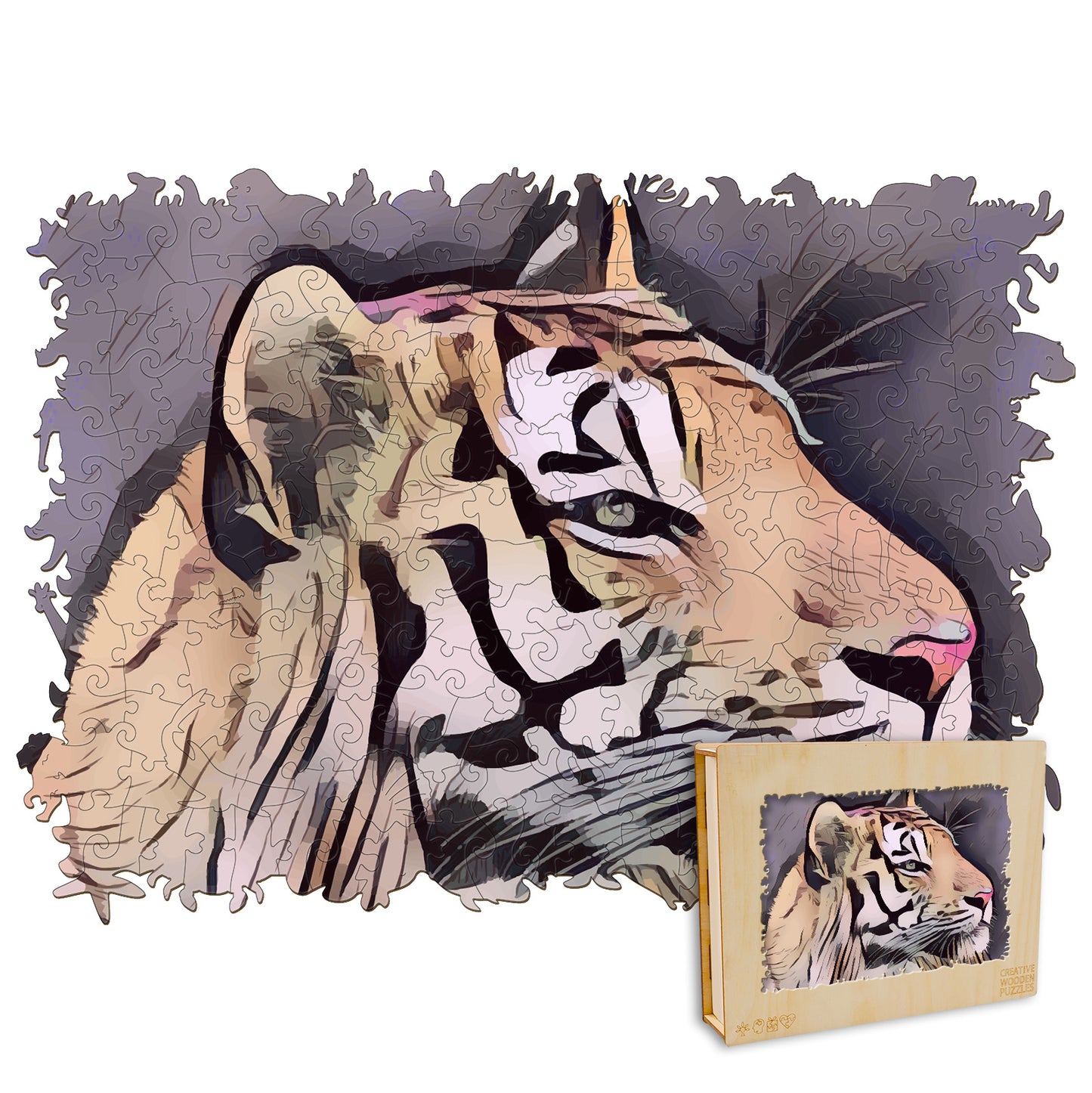 Watercolor Tiger
