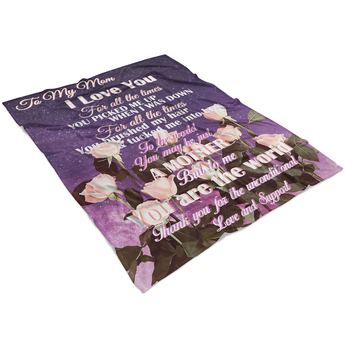 I Love you for all the time-Blanket Gift For Mam,Soft Flannel Blanket Gift for Mather's Day Birthday From Son Daughter