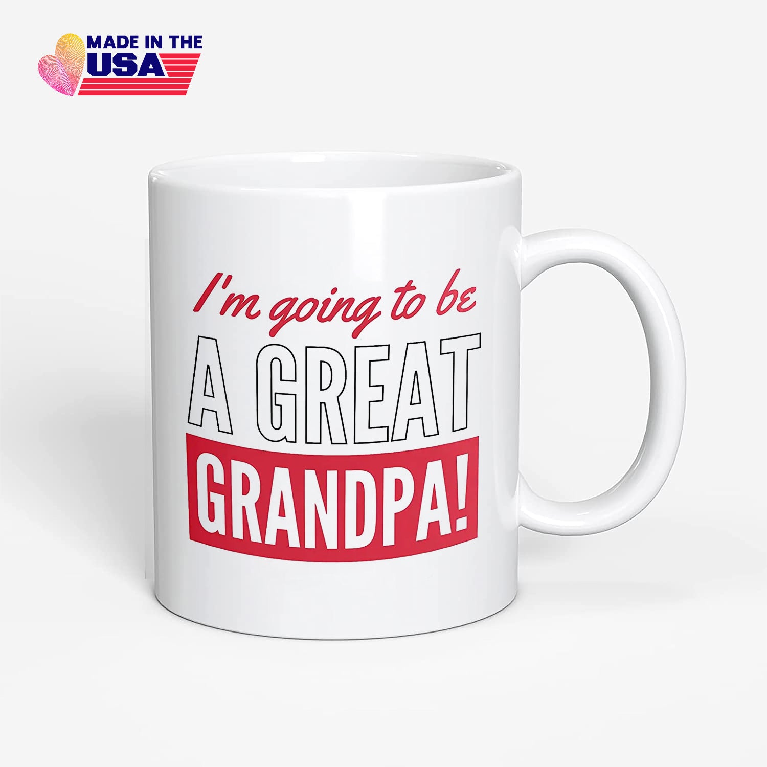 I'm going to be a great grandpa, Great Grandpa Coffee Mug, Promoted to Great Grandfather