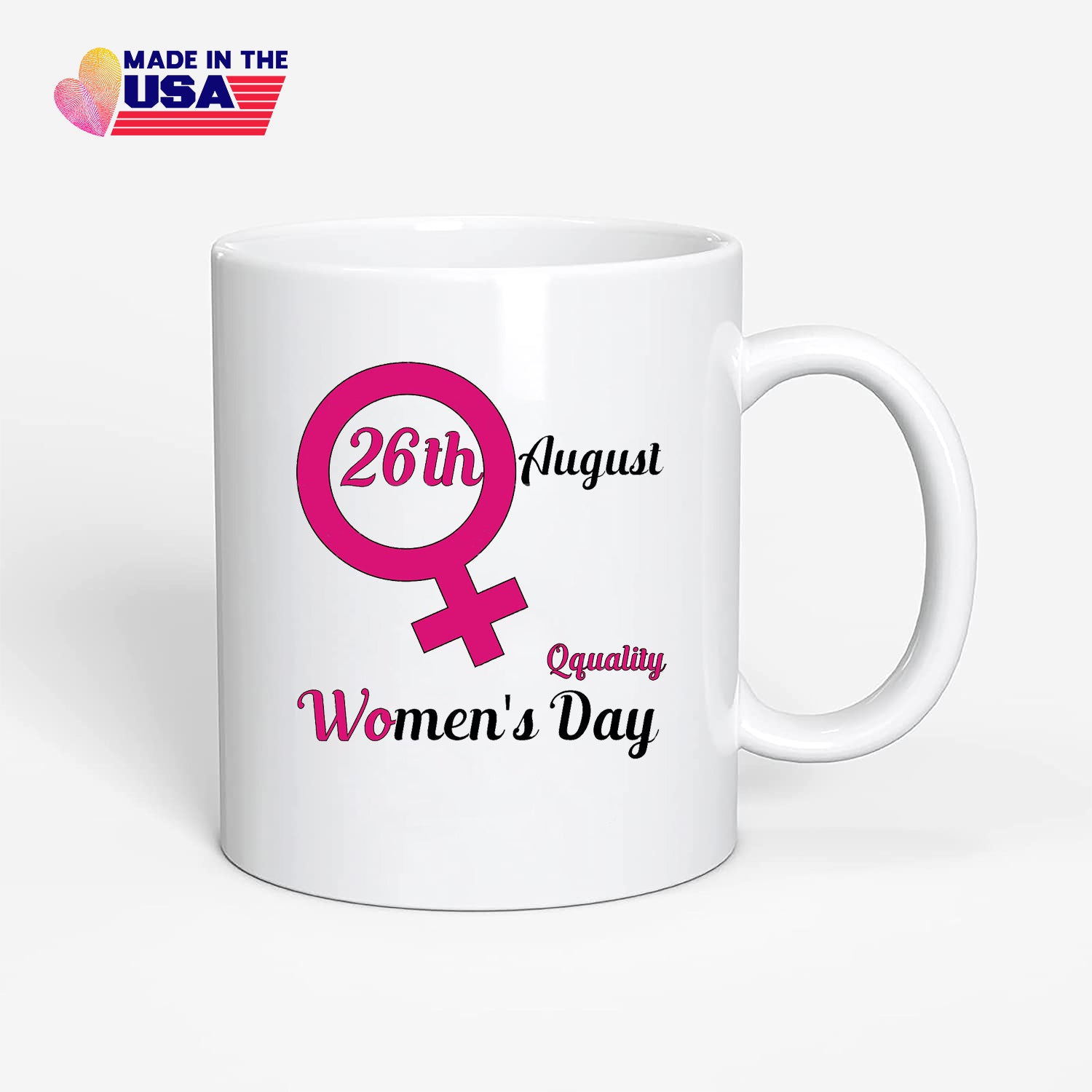 Women's Equality Day is August 26th Mug, Women's Equality Day Gift for you sister, Feminist coffee mug