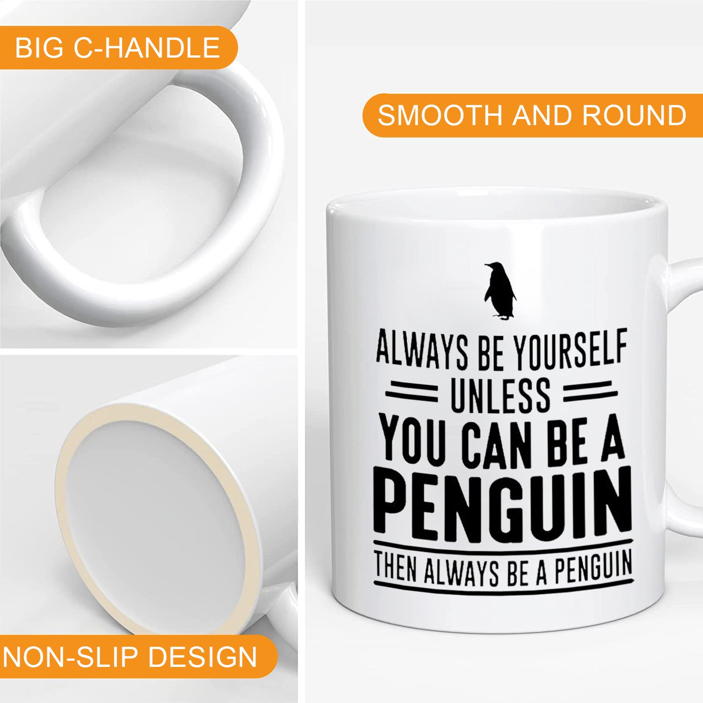 Always Be Yourself Unless You Can Be A Penguin Then Always Be A Penguin Coffee Mug Penguin Mug Penguin Gift, Penguin lover gifts